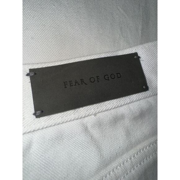 EUC Fear of God Fourth Collection White Skinny Jeans - Picture 14 of 16